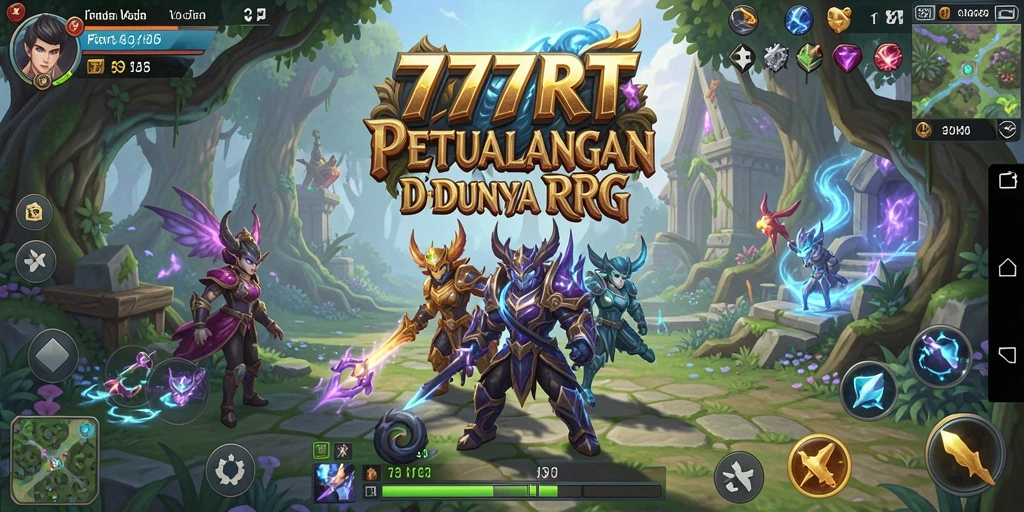 Menunjukkan gameplay RPG yang seru dan mendebarkan di 777RT.