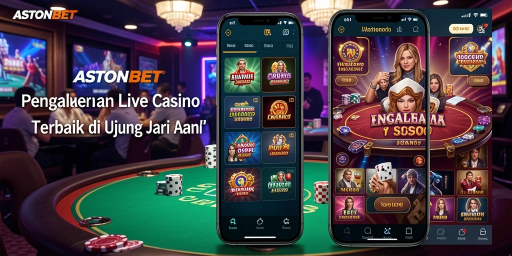 Tampilan gameplay Live Casino yang mengasyikkan di ASTONBET.