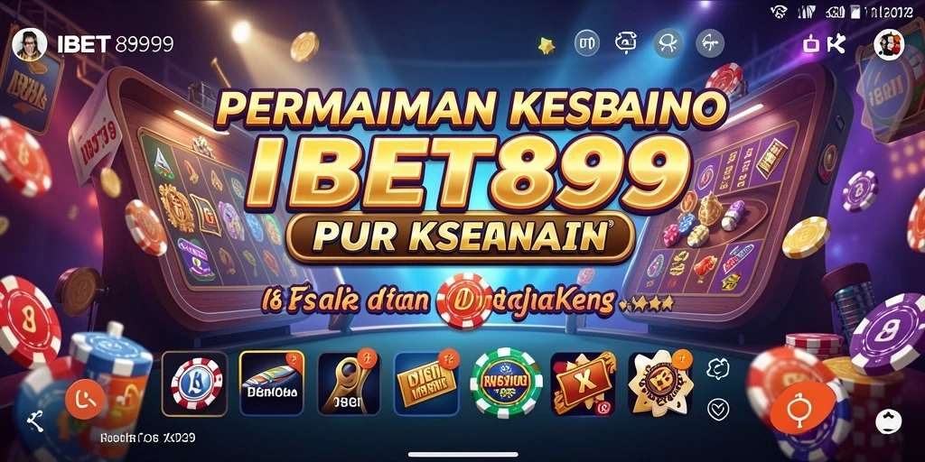 Tampilan gameplay menarik dan mendebarkan dari IBET899.