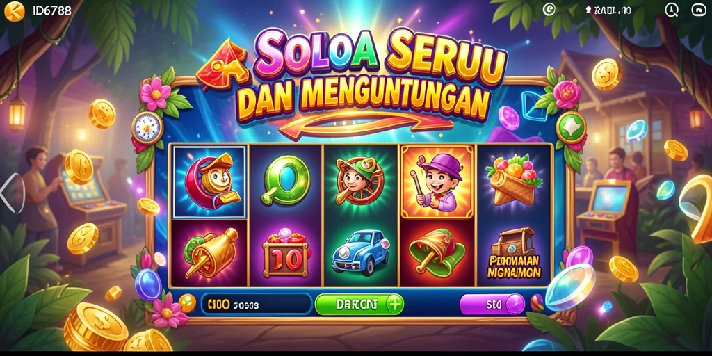 Tampilan gameplay menarik dari permainan Slot ID6788.
