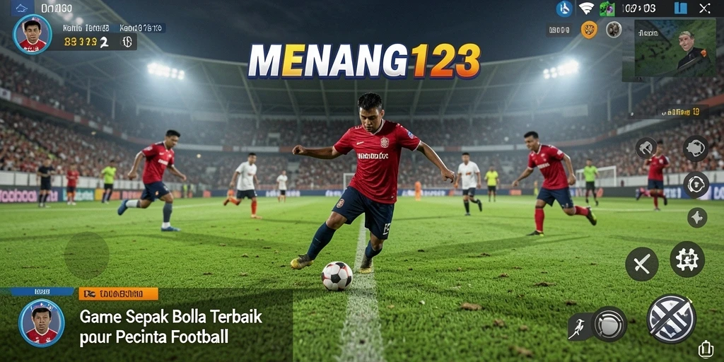 Tampilan gameplay MENANG123 yang seru dan menantang bagi pecinta football.