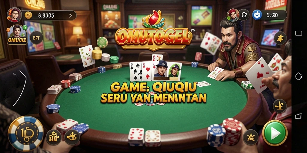 Tampilan permainan QiuQiu yang seru dan penuh aksi.